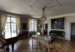 Virtuelle Museumsführung, Wagners Landhaus in der Schweiz bei Luzern